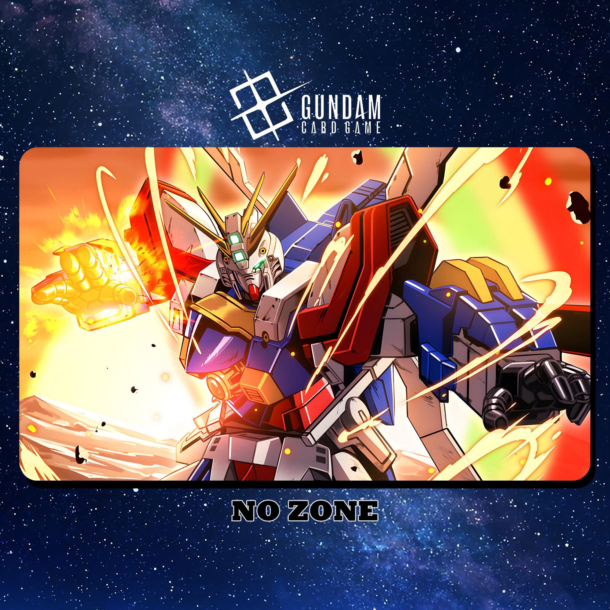 GUNDAM CARD GAME プレイマット Playmat Gundam Card Game - Gundam RX-78-2 Battle Ready - 24