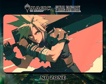 プレイマット クラウド - MTG x FF TCG / 24インチ x 14インチ