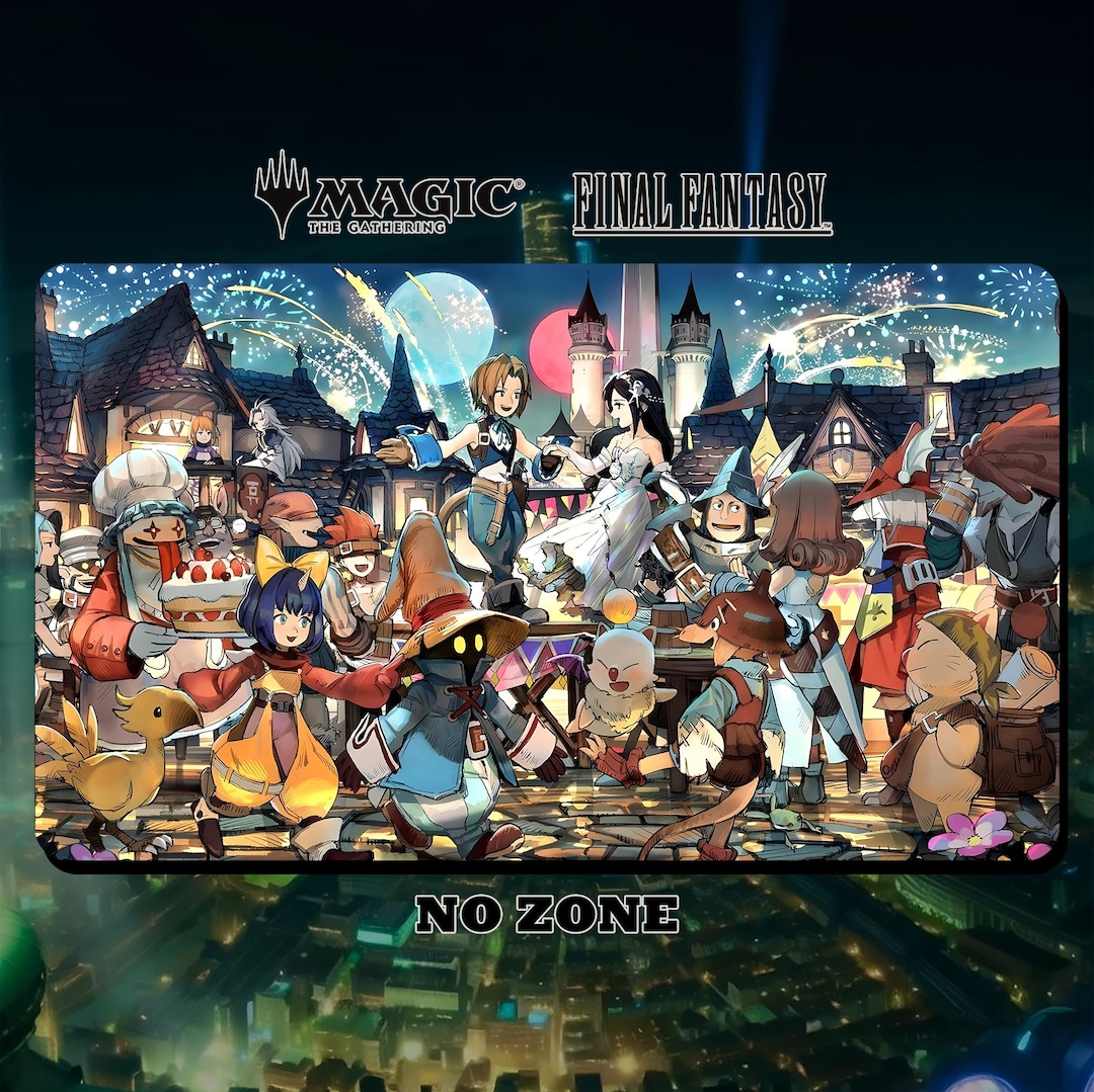 MTG プレイマット SQkawaiiSounds　FINALFANTASY SQkawaii Sounds -FINAL FANTASY- Playmat | SQUARE ENIX Store