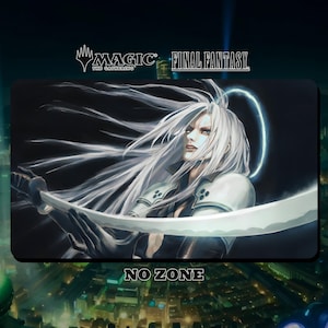 Speelkleed MTG Final Fantasy - Sephiroth Awakening - 24 x 14" (600 x 350 mm) - speelmat/bureaumat met gestikte randen