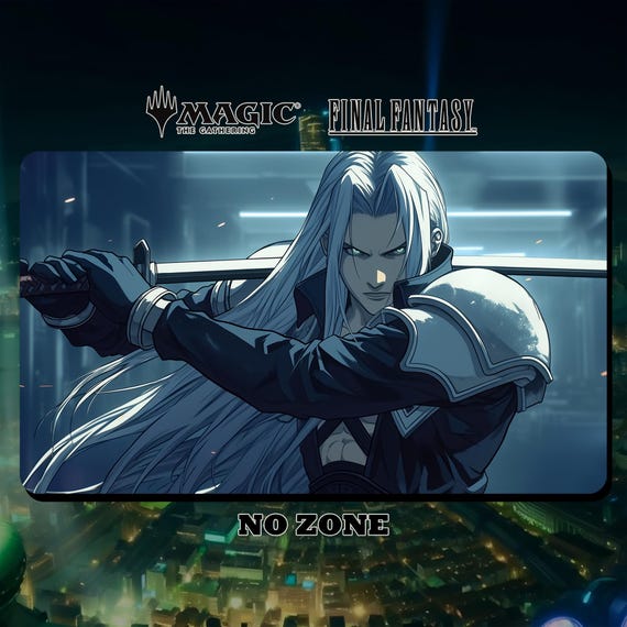 日本限定　「MTG×FINAL FANTASY」セフィロス　プレイマット MTG プレイマット ファイナルファンタジー セフィロス日本限定