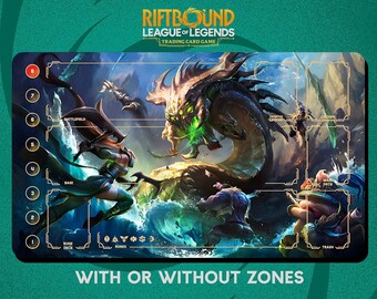 Nashor Playmat Stitched Edges - Riftbound Trading Card Game
