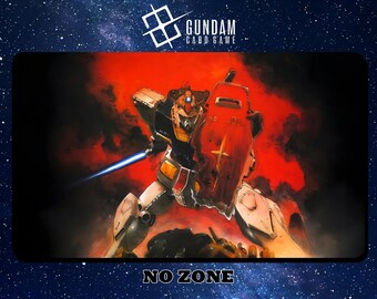 ガンダムカードゲームプレイマット - ガンダム RX-78-2 バトル