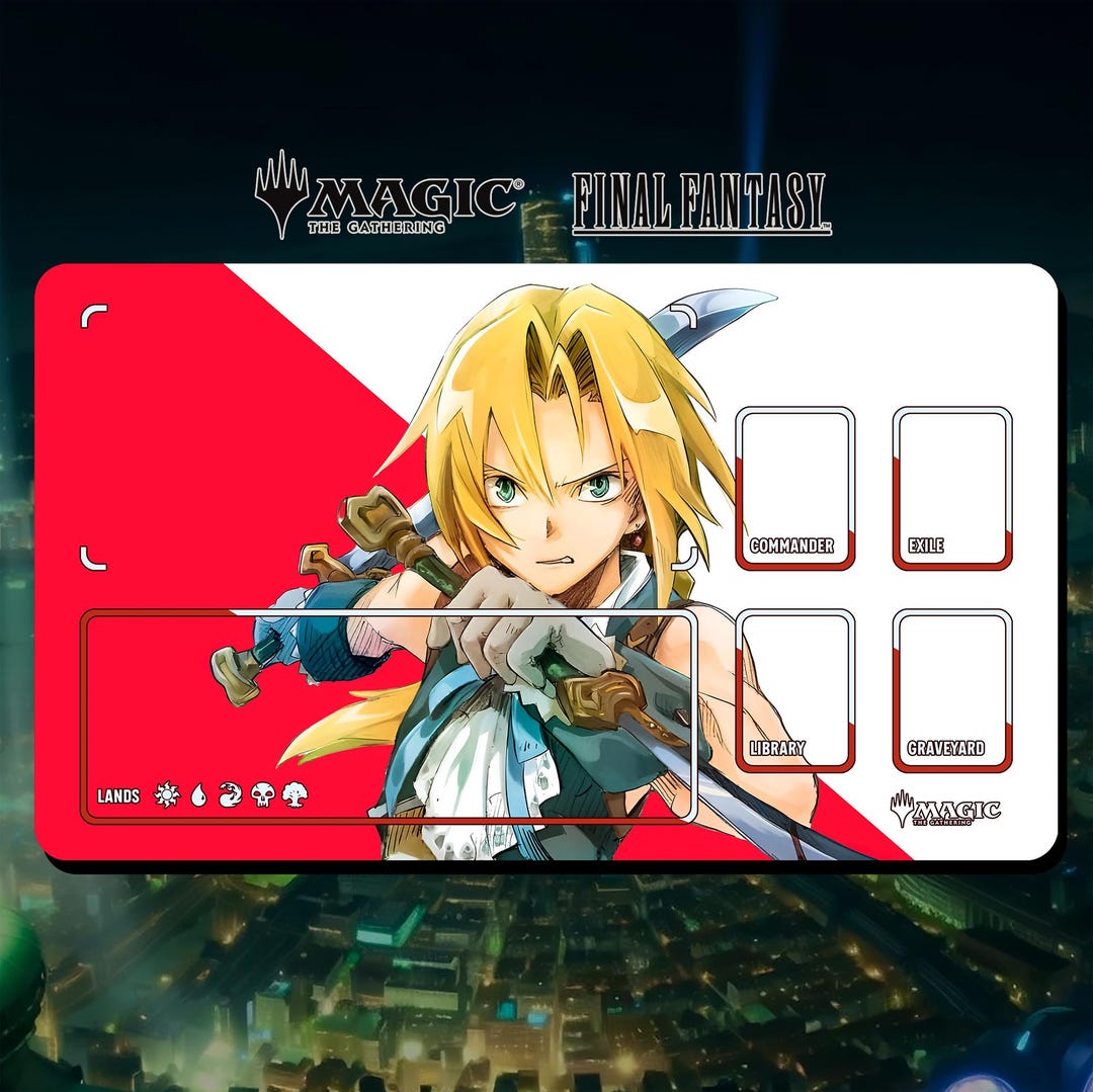 MTG×FF プレイマット　アシエン・エメトセルク Ultra Pro エメトセルク 両面プレイマット ウルトラプロ mtg ff
