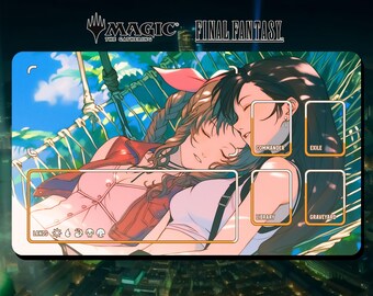 mtg ff プレイマット　ティファ　FF7 Amazon | 初回限定版 ティファ プレミアム ホイルカード付き FF7