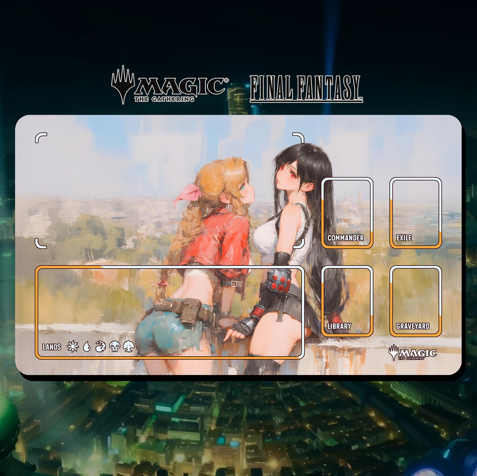 Playmat MTG Final Fantasy - Aerith and Tifa - 24