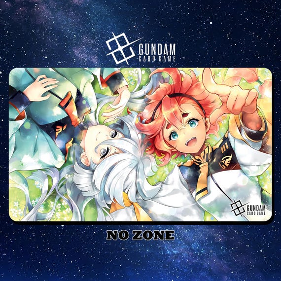 Playmat Gundam Card Game - Suletta and Miorine - 24