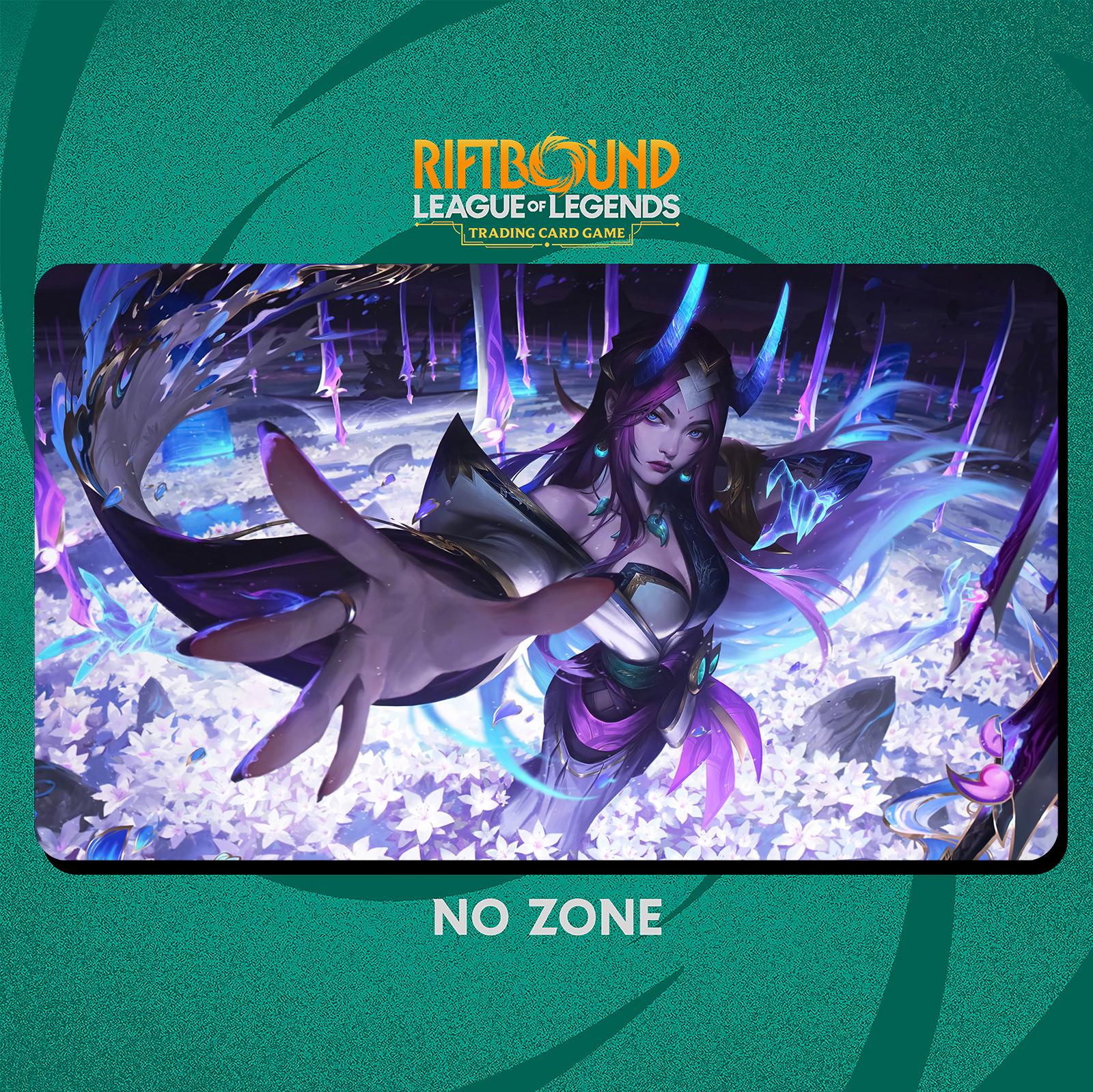 Irelia Spirit Blossom Playmat Stitched Edges - Riftbound Trading