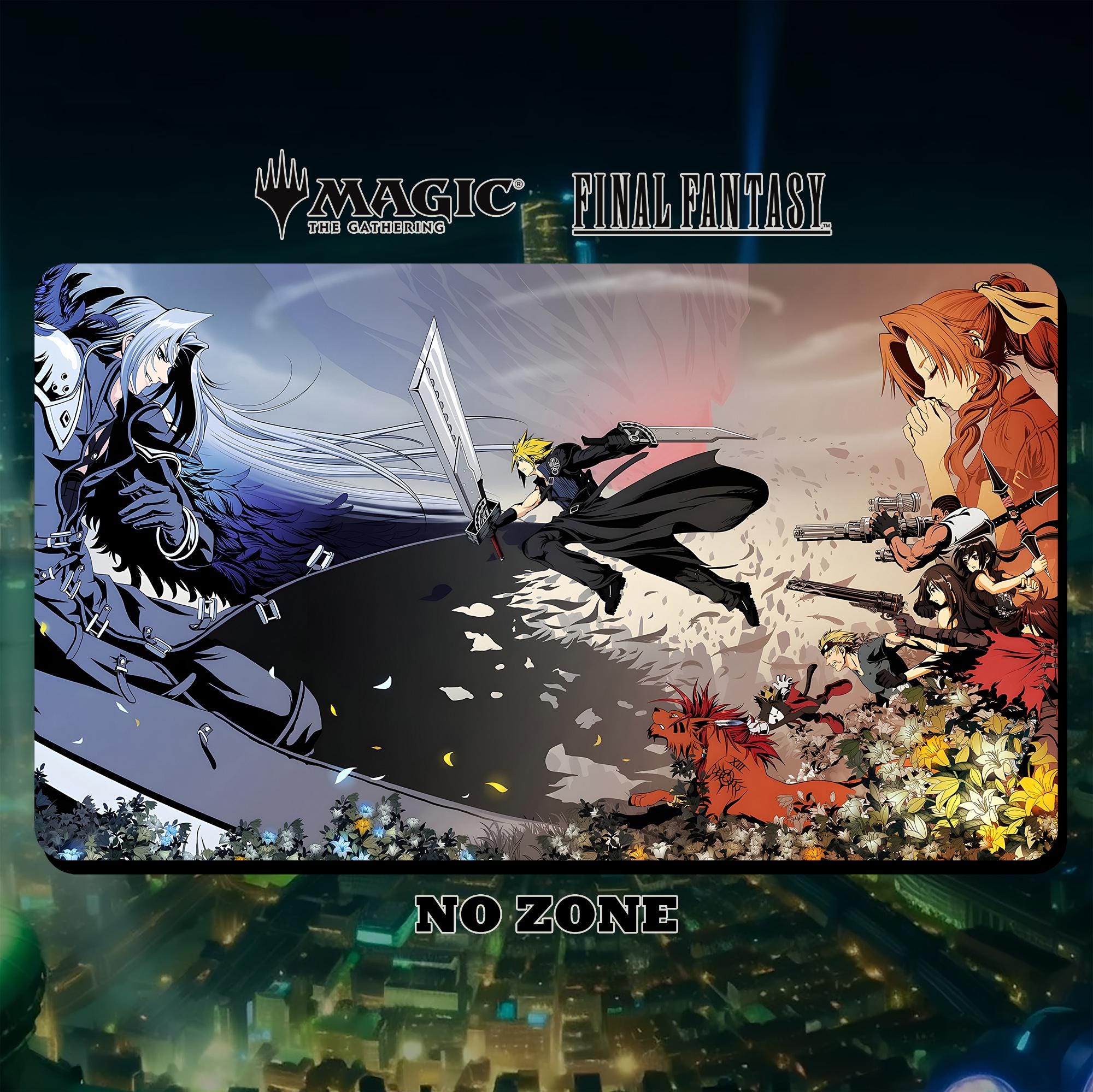 Final Fantasy 7 Playmat Mtg - Etsy