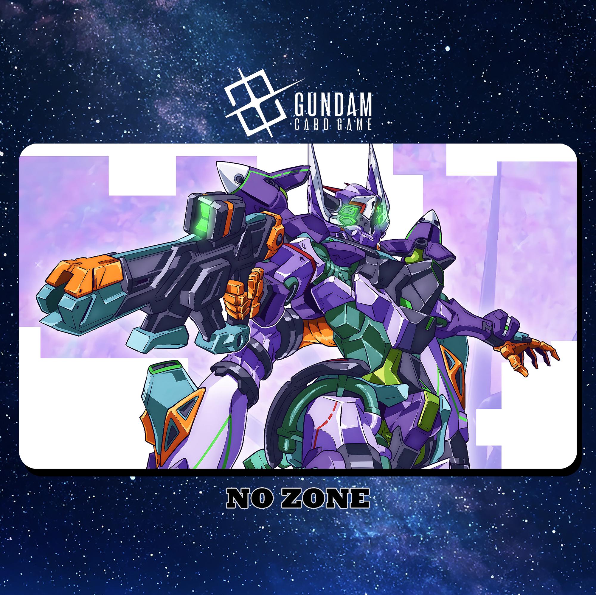 ガンダムカードゲームプレイマット - ガンダム GQuuuuuuX gMS-k FReD