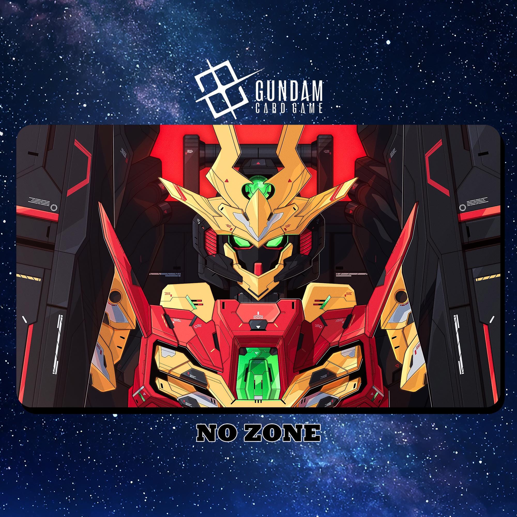ガンダムカードゲームプレイマット - ティフォエウスガンダムキメラ