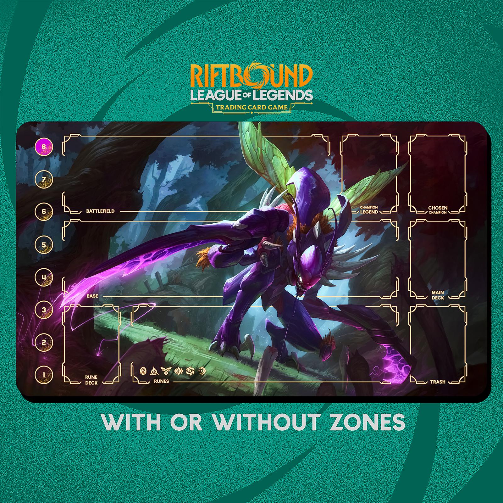 Khazix Playmat Stitched Edges - Riftbound Trading Card Game - 24