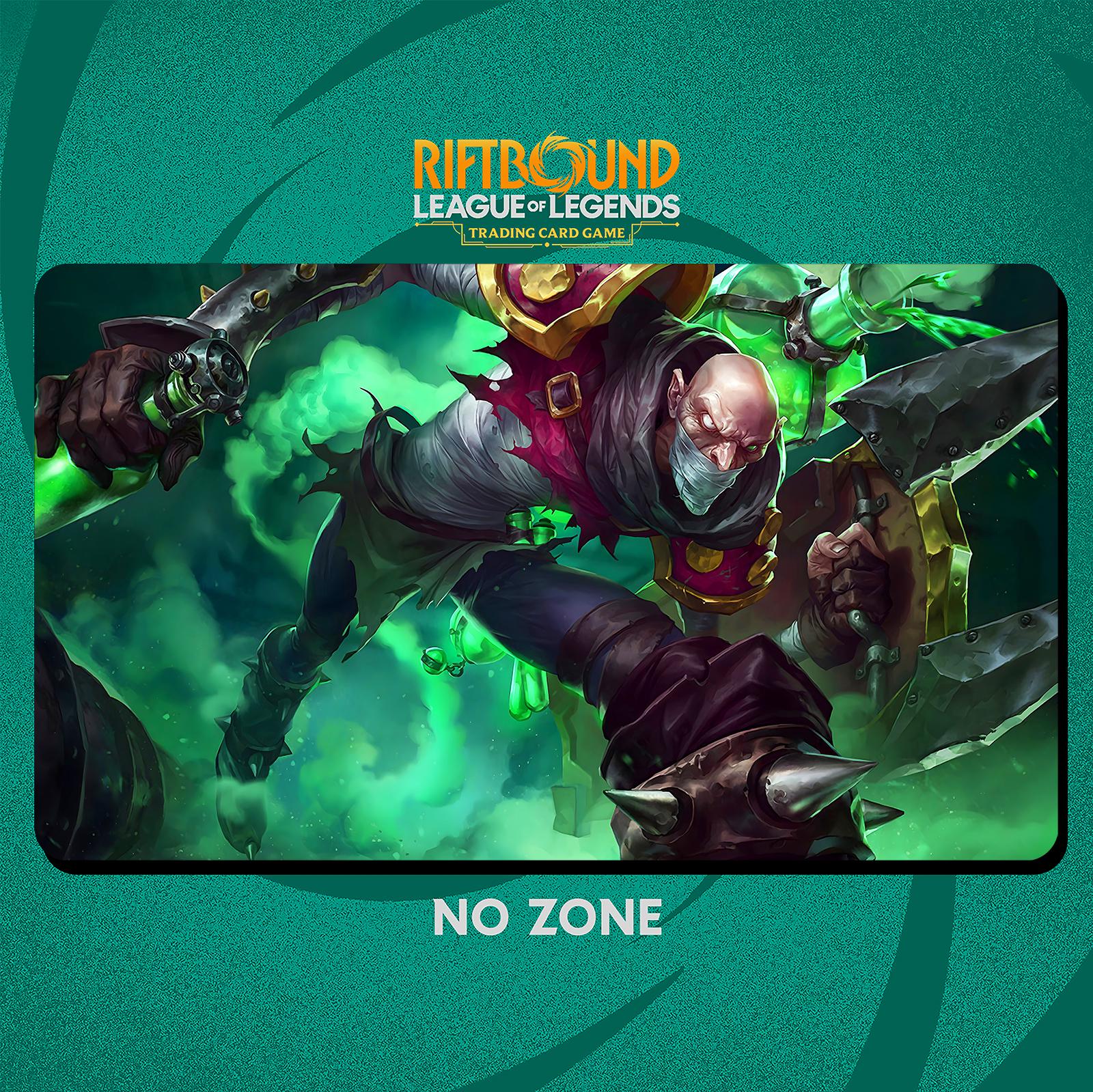 Singed Playmat Stitched Edges - Riftbound Trading Card Game - 24