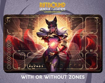 Ahri Arcana プレイマット Riftbound LOL - Riftbound トレーディング