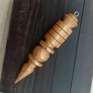 Honduran rosewood pendulum, 9 centimeters, 17 grams