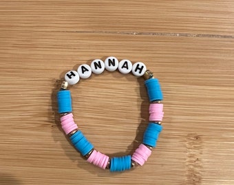 Custom name friendship bracelet