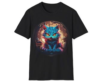 Cheshire Cat Unisex Softstyle T-Shirt