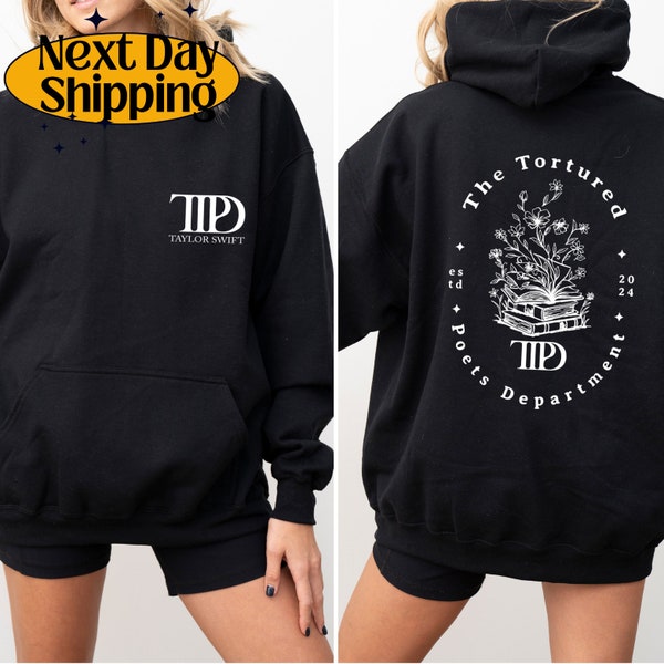 Vintage TTPD Sweatshirt, TS New Album 19/4 Hoodie, Gift for Music Fan, The Tortured Poets Department T Shirt. Swiftie Tee, Love and Poetry