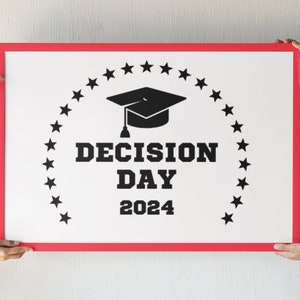 High School College Decision Day Digital Download - Etsy