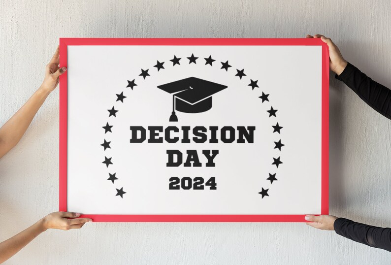 High School College Decision Day 2024 Digital Download Etsy