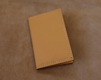 Luxurious Italian Leather Passport Holder - Stylish Travel Companion