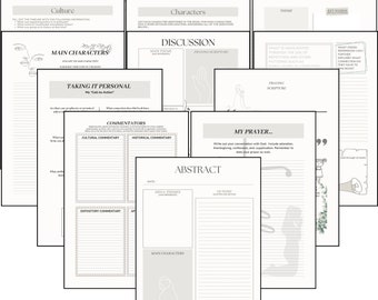 Bible BOOK Study Guide