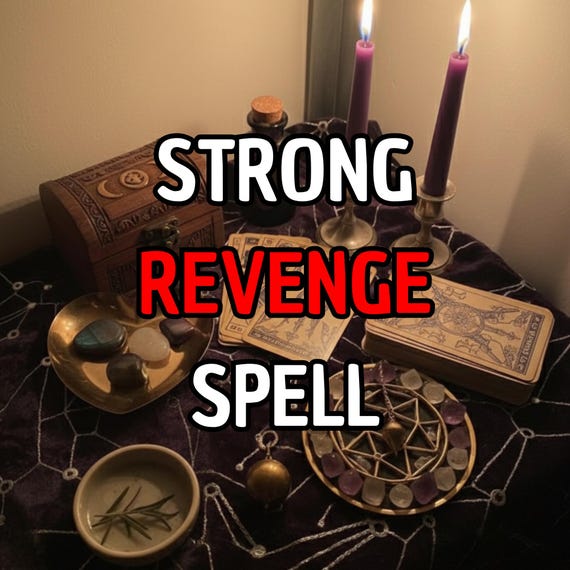 Strong Karmic Revenge Spell | Instant Karma | Etsy Witch Pay Back Ritual | Curse Your Enemies