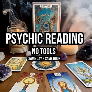 Psychic Reading Same Hour, Honest Psychic Reading, No Tools Love Reading, Psychic Love Reading, Medium Reading, Psychic Spiritual Advices