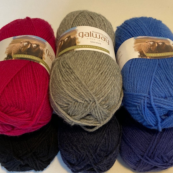 Galway Worsted by Plymouth Yarn