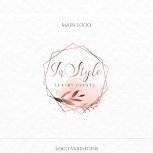 Eventplaner Logo, Hochzeitsplaner Logo, Beauty Logo, Boutique Logo Design, Benutzerdefiniertes Logo, Schmuckdesign