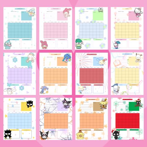 Kawaii calendar - Etsy 日本