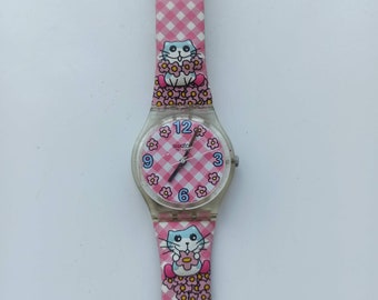 Swatch Gent Early Breakfast GE193 from 2006 tested and working used condition