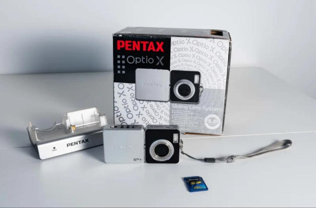 PENTAX ペンタックス Optio S5Z コンパクトデジタルカメラ 箱付き 動作