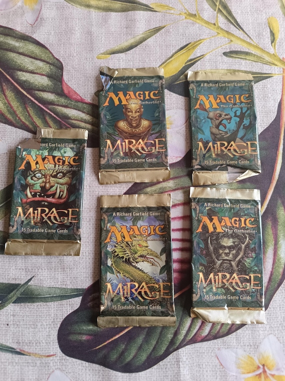 24x MTG Empty Booster Packs, Urza Saga, Visions, 5th Edition, Exodus and  More - Etsy