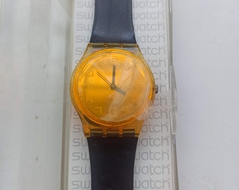 Swatch Gent shiny time GK357 probado y funcionando