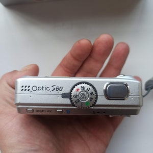 Pentax optio s60 6.0MP 3x zoom tested and working great digicam digital camera y2k with original box image 3