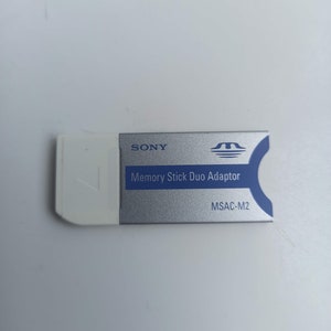 Sony memory stick duo adapter MSAC-M2 origineel en uitstekend werkend