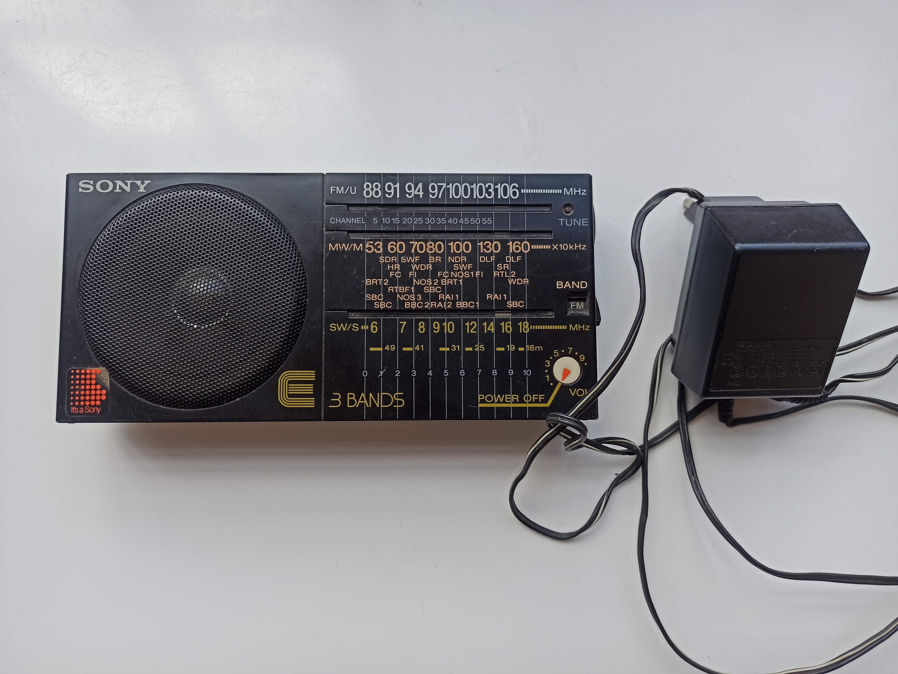 Sony ICF-22 3 Band Radio Rare Model Tested and Working With Sony ICF-22 3 Band Radio Rare Model Tested and Working With