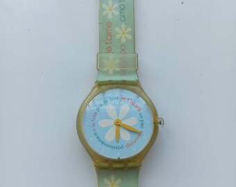 Swatch French Lover STGK100 probado y funcionando perfectamente