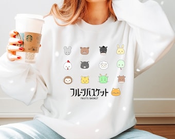 Fruits Basket inspired crewneck sweater