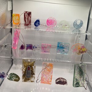 mystery resin charm