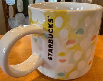 Taza de café Starbucks de edición limitada, conejito de Pascua, huevos, acuarela