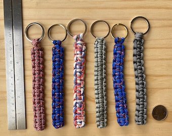 Hand Woven Paracord Keychain