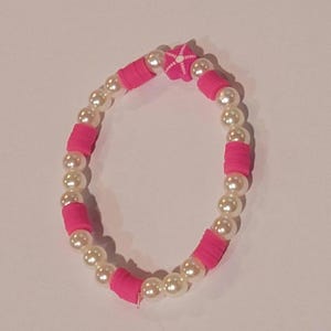 Coral Star Bracelet