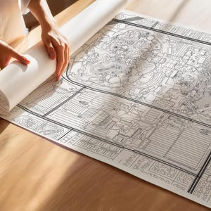 Serviço de impressão de mapas pelo correio, mapa imprimível de alta qualidade enviado a você, serviço de impressão de qualquer mapa de nossa loja