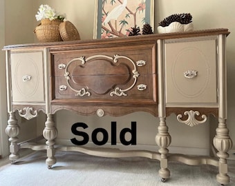 SOLD - Jacobean Buffet