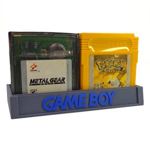 任天堂ゲームボーイ＆ゲームボーイカラー用ゲームカートリッジホルダー収納ディスプレイアクセサリー 米国製ゲーマーギフト