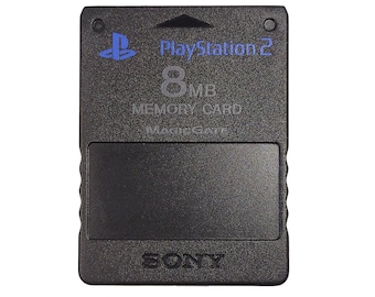 Memory Card Original Sony Playstation 2 PS2 Red/Vermelho ITEM DE