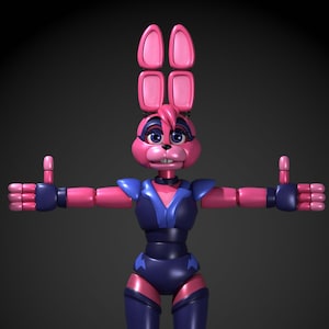 Bonnet Furry Custom Full Body Usable and Helmet Mask Customized  STL 3D Model Files