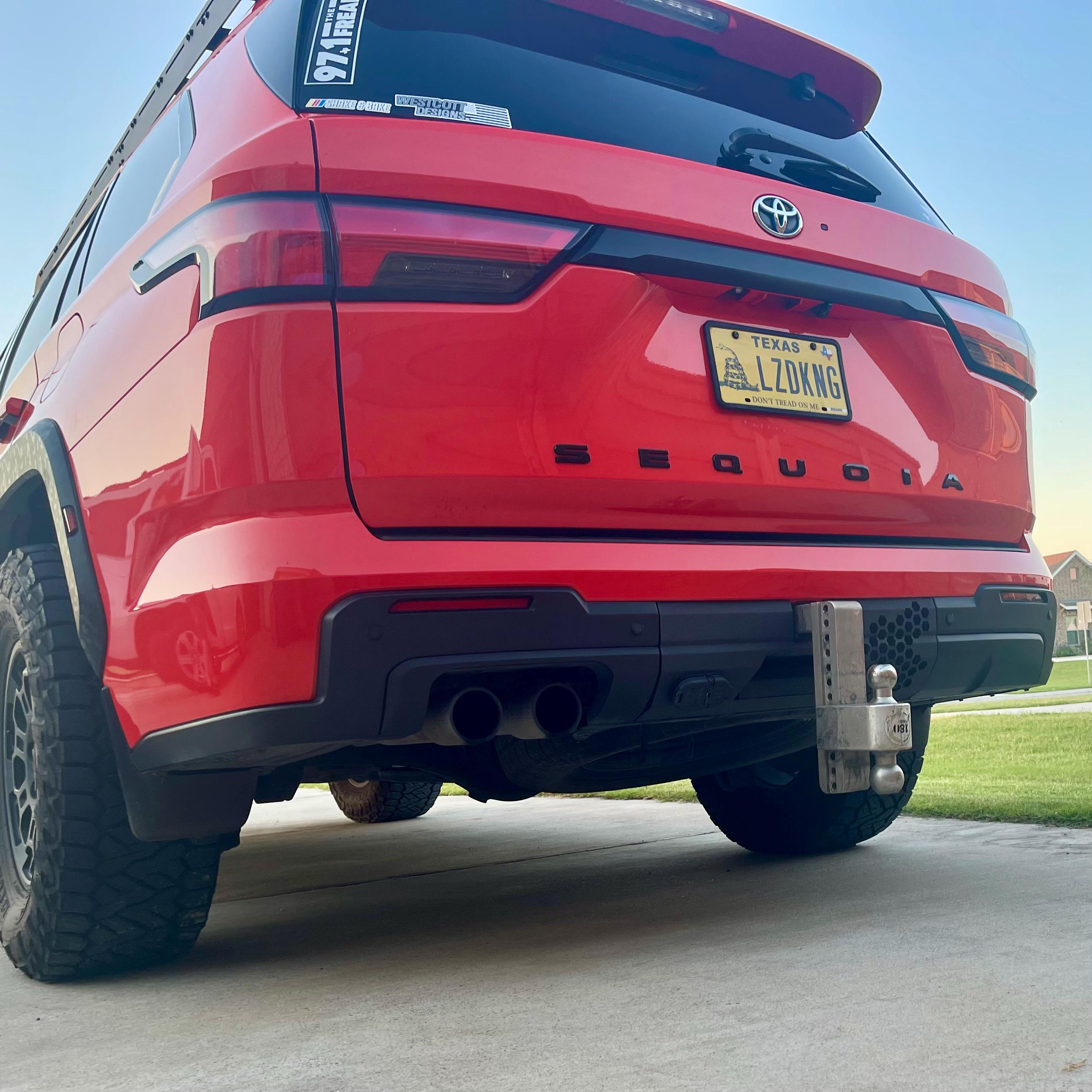 Receiver Hitch Cover for 2023 2024.5 Toyota Sequoia - Etsy